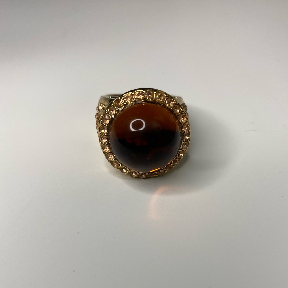 Jewelmint dome topaz ring